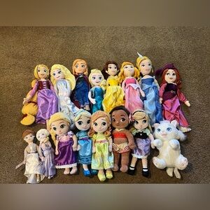 Disney princess plush bundle